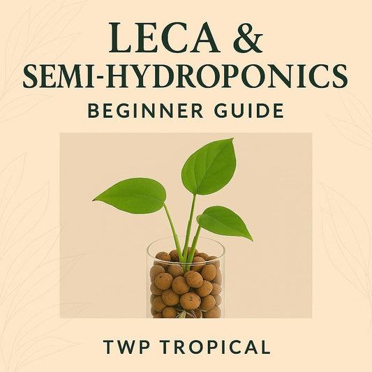 LECA & Semi-Hydroponics Beginner Guide – Rare Plant Watering Method + Bonus Audio (Printable PDF)